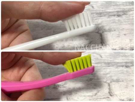 クラプロックスと日本製歯ブラシの比較